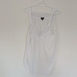 Romantic White Lace Torrid Camisole 2x